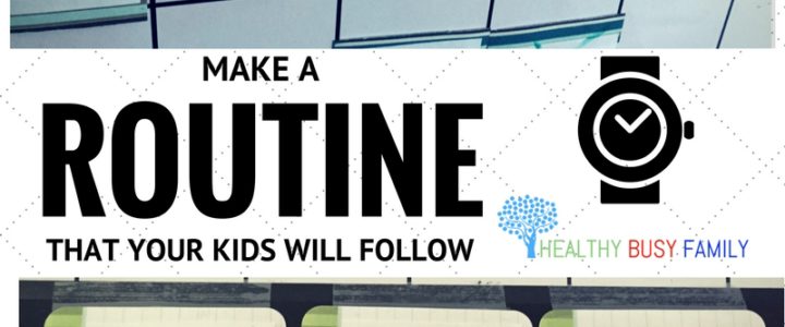 Create a kids routine